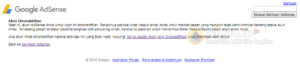 Pengalaman: Google AdSense di Banned oleh Google 2018