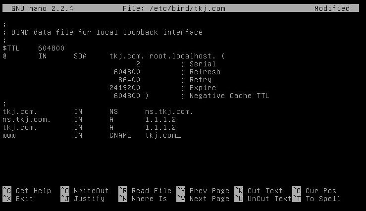 Membuat Server DNS dengan Bind9 di Debian 5