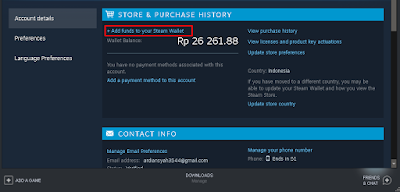 Cara Mengisi Steam Wallet! - hostze.net