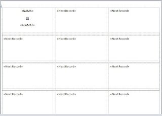 Cara Mudah Membuat Label Undangan di Ms Word