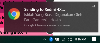 Cara Mengaktifkan Fitur Tersembunyi Google Chrome "Send Tab To Self" - hostze.net