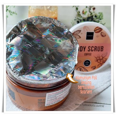 Review Scarlett Body Scrub Coffee