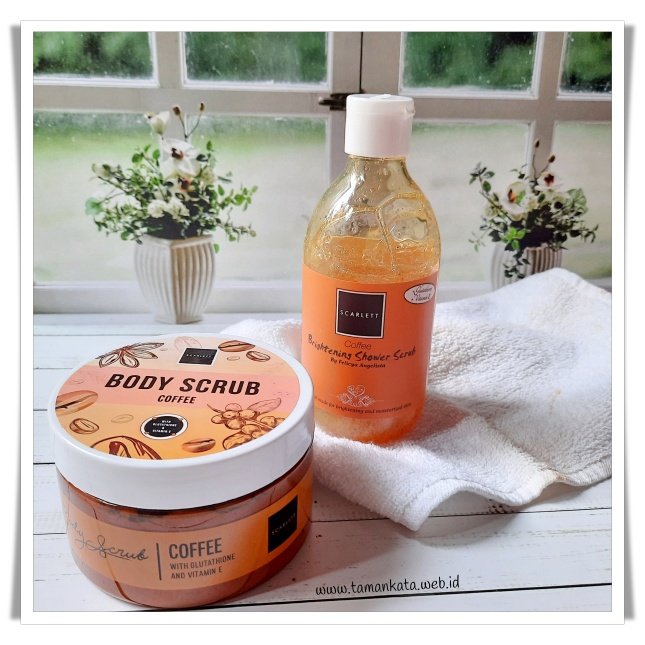 Review Scarlett Body Scrub Coffee dan Shower Scrub Coffee