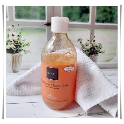 Review Scarlett Body Shower Scrub Coffee