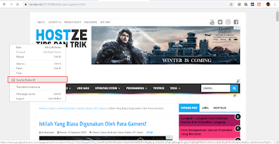 Cara Mengaktifkan Fitur Tersembunyi Google Chrome "Send Tab To Self" - hostze.net