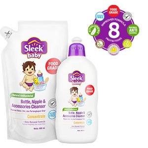 Sleek Baby Bottle Nipple Cleanser