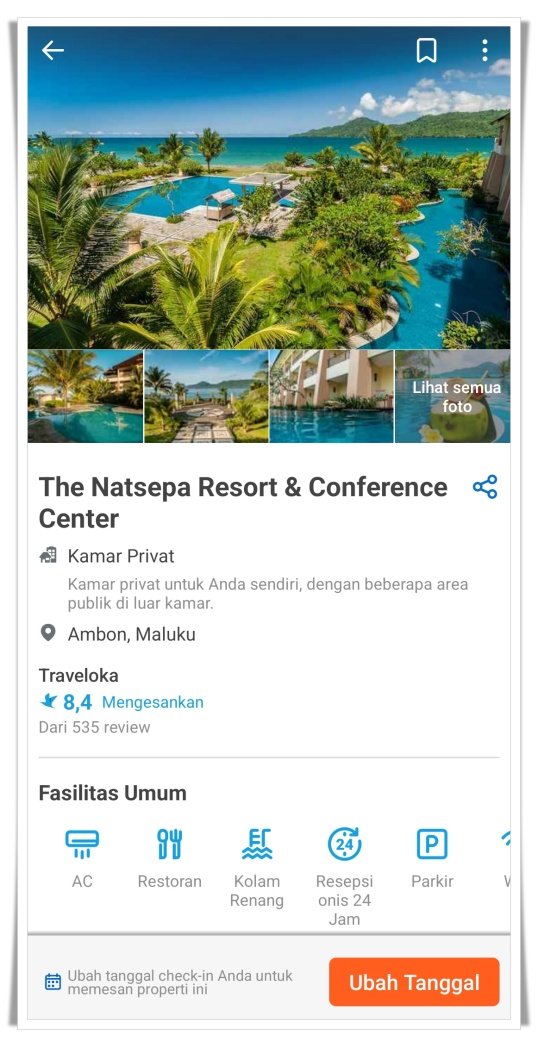 Natsepa Beach Maluku Hotel di Traveloka