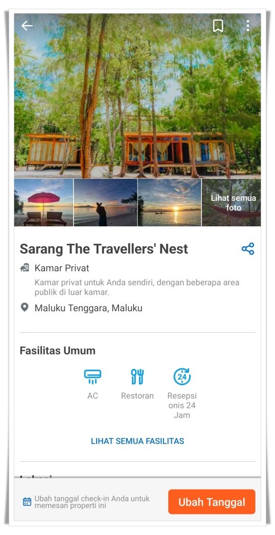 Sarang Travellers Holiday Stays di Traveloka