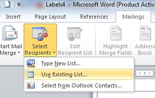 Cara Mudah Membuat Label Undangan di Ms Word