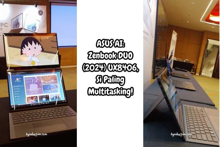 ASUS AI: Zenbook DUO (2024) UX8406