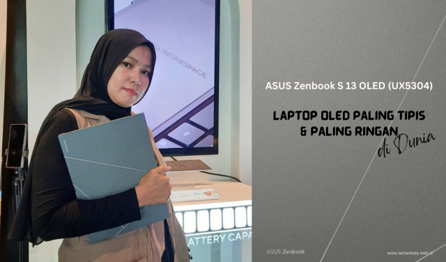 Zenbook S 13 OLED (UX5304) Paling tipis dan ringan di dunia