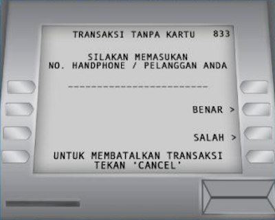 Gambar ATM BCA : Masukan Nomor HP sumber - hostze.net