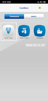 Menu Tarik Tunai BCA Mobile - hostze.net